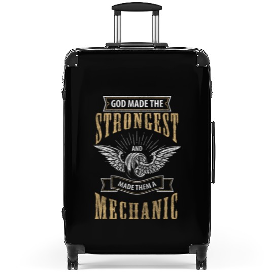Mechanic Workshop Mechatronics Engineer Hobbyist Suitcases