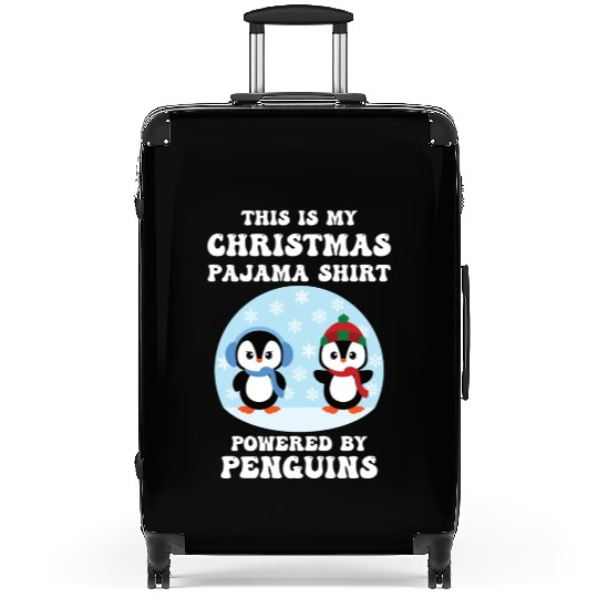 Christmas pajama Suitcases powered by Penguins