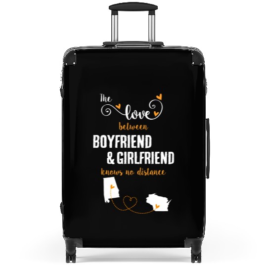 Love Between BF And GF Albm To Wisconsin Gift Suitcases