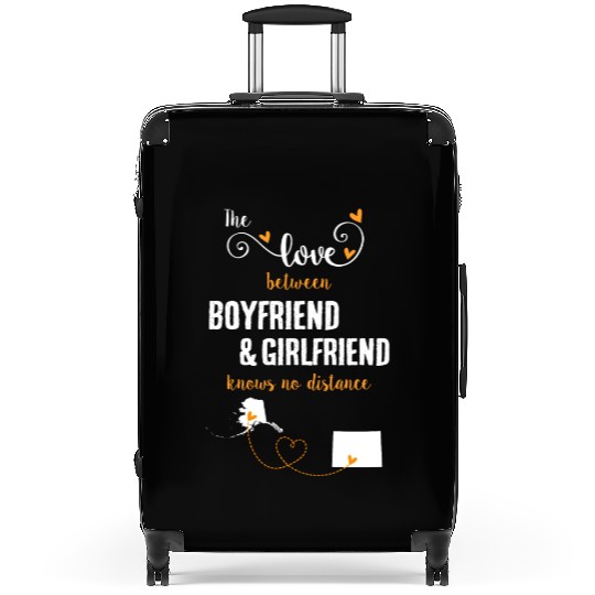 Love Between BF And GF Alaska To Colorado Gift Suitcases