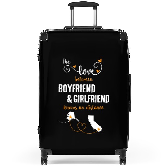Love Between BF And GF Alaska To California Gift Suitcases
