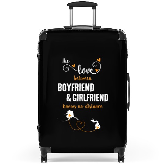 Love Between BF And GF Alaska To Michigan Gift Suitcases