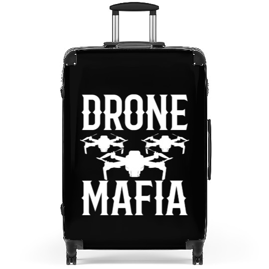 Funny Drone Pilot Drone Lover Suitcases