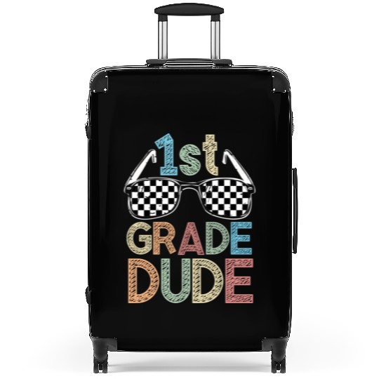 Kindergarten Teacher Funny Student 1st Graduation Suitcases