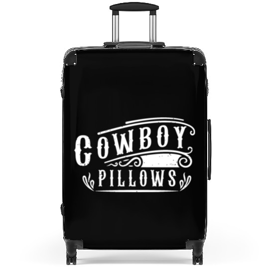 Cowboy Pillows Southern Girl Texas Lady Funny Suitcases