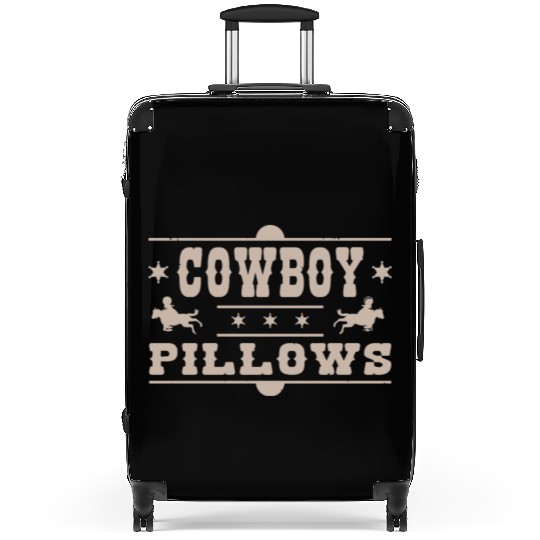 Cowboy Pillows Southern Girl Texas Lady Funny Suitcases