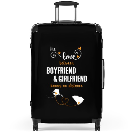 Love Between BF And GF Alaska To South Carolina Suitcases