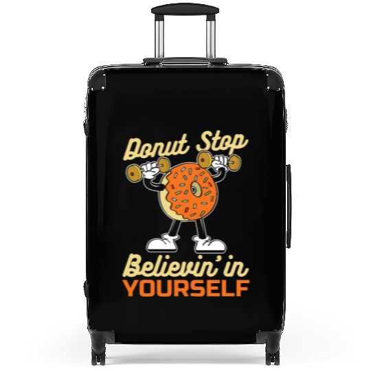 Fitness Donut Donut Gym Suitcases