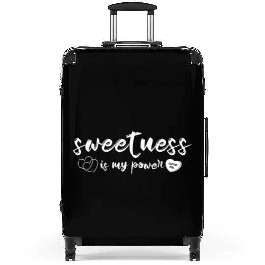 sweetness is my power Suitcases
