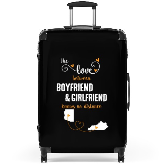 Love Between BF And GF Arizonna To Kentucky Gift Suitcases