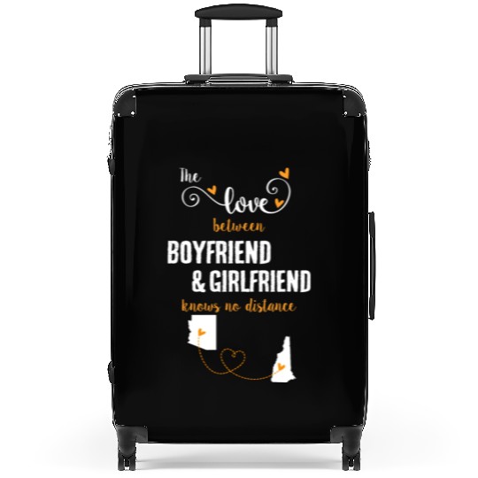 Love Between BF And GF Arizonna To New Hampshire Suitcases