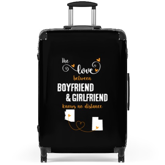 Love Between BF And GF Arizonna To Utah Gift Suitcases