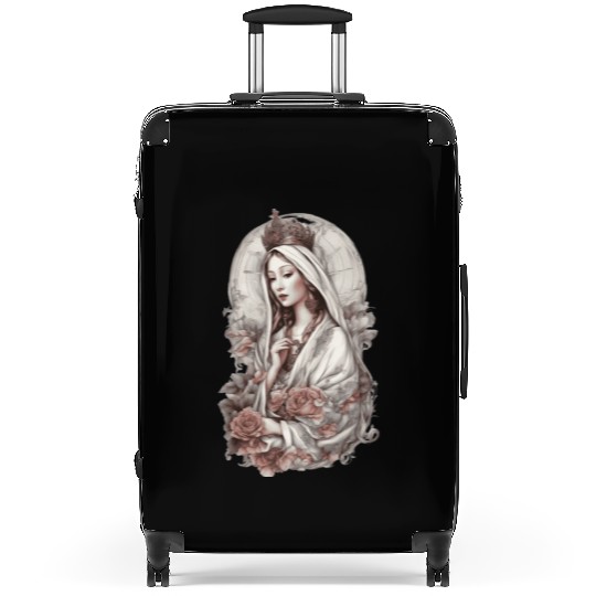 Blessed Virgin Mary Suitcases