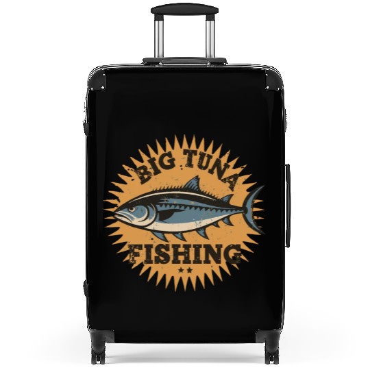 Big Tuna Fishing Vintage Design Suitcases
