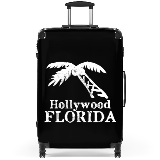 Hollywood Florida Palm Tree Souvenirs Gifts Suitcases