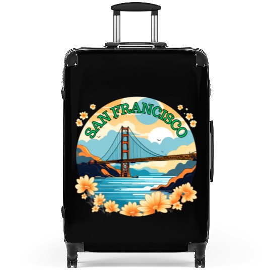 Golden Gate Bridge - San Francisco Suitcases