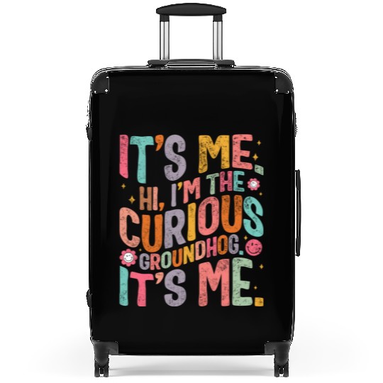 Groundhog Suitcases, Hi, I'm The Curious Groundhog