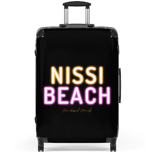 nissi beach sun kissed sand Suitcases