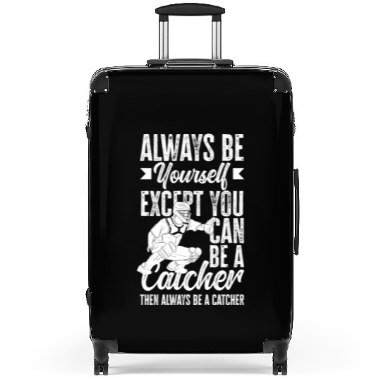 Funny Baseball Catcher Gift Suitcases