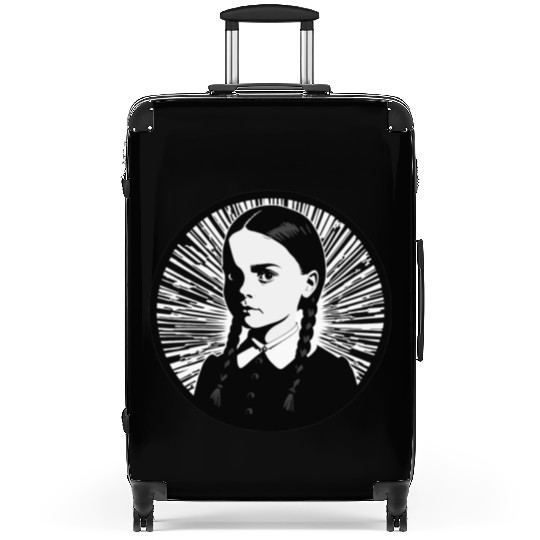 Wednesday Addams Suitcases