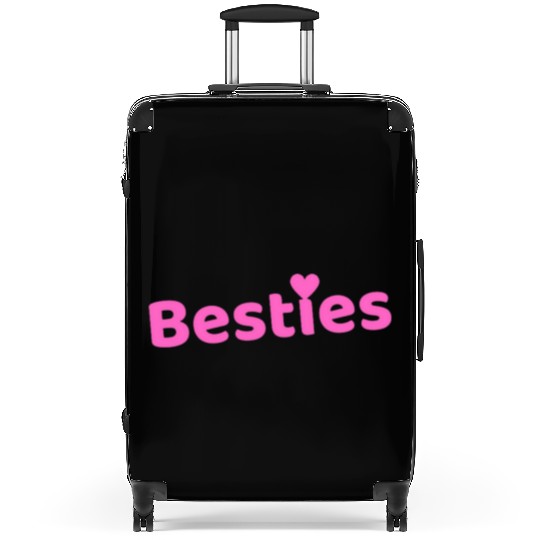Best friends forever besties Suitcases