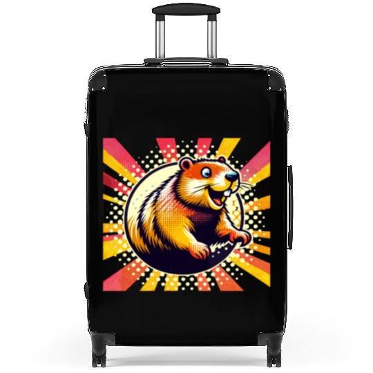 Groundhog Day 2024 Enthusiast February 2nd Suitcases