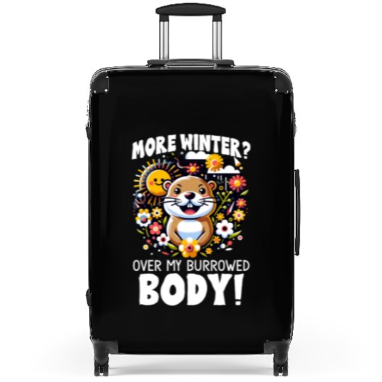 Groundhog Day 2024 Enthusiast February 2nd Suitcases