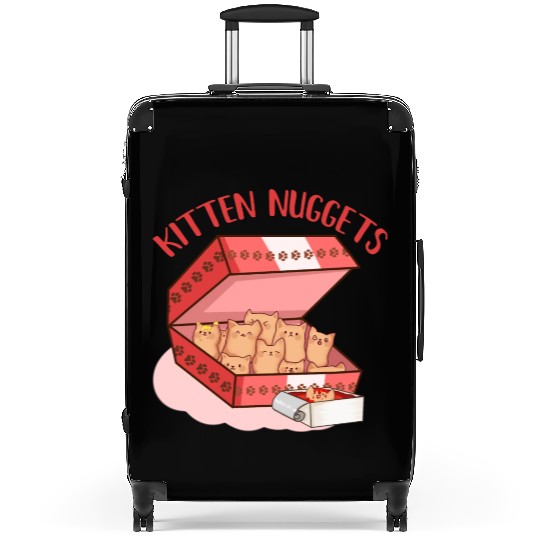 Funny Kittens as Chicken Nuggets, Cat Lover Suitcases