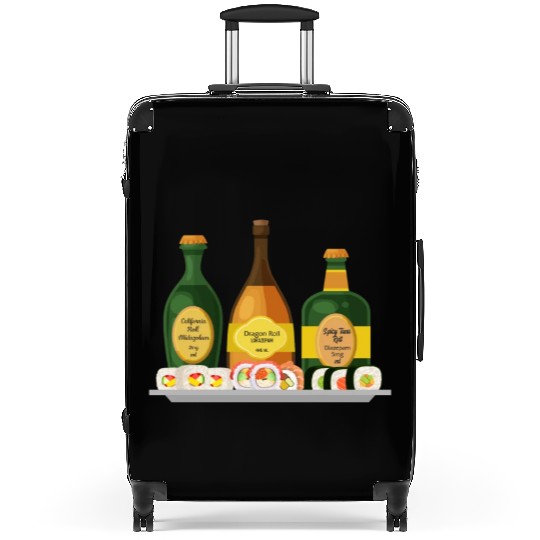 Nurse Suitcases, Dragon Spicy Tuna California Roll