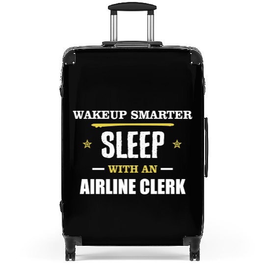 Wakeup Smarter Sleep WIth Airline Clerk Gift Suitcases