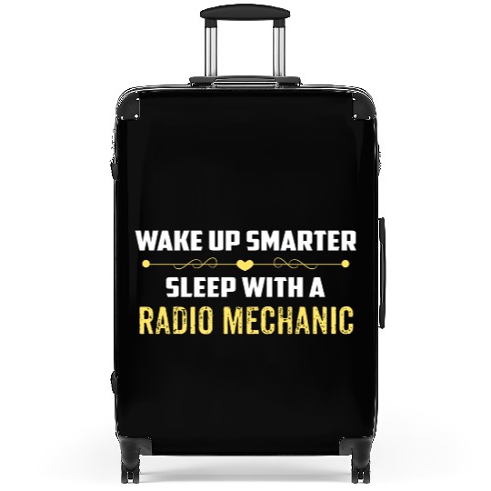Wake Up Smarter Sleep With A RADIO MECHANIC Suitcases