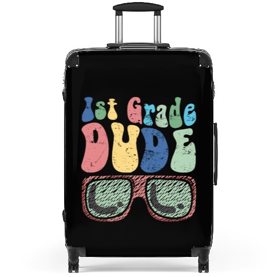 Kindergarten Teacher Funny Student 1st Graduation Suitcases