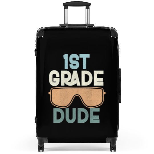 Kindergarten Teacher Funny Student 1st Graduation Suitcases