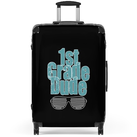 Kindergarten Teacher Funny Student 1st Graduation Suitcases