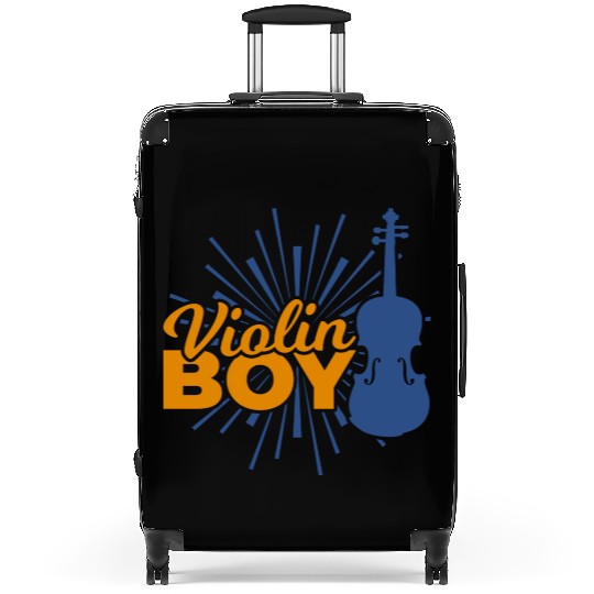 Violin Boy Suitcases