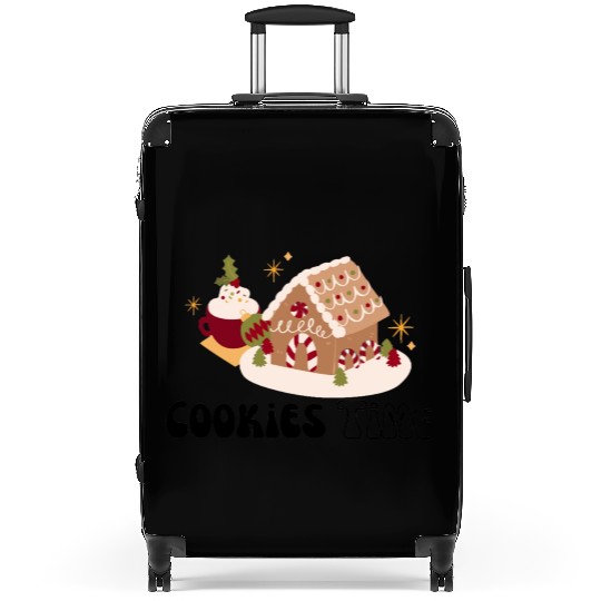 Sweet Indulgence" Cookie Design Suitcases
