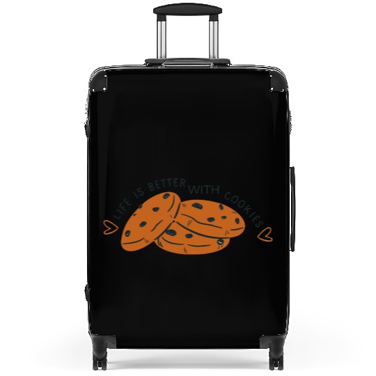 Sweet Indulgence" Cookie Design Suitcases