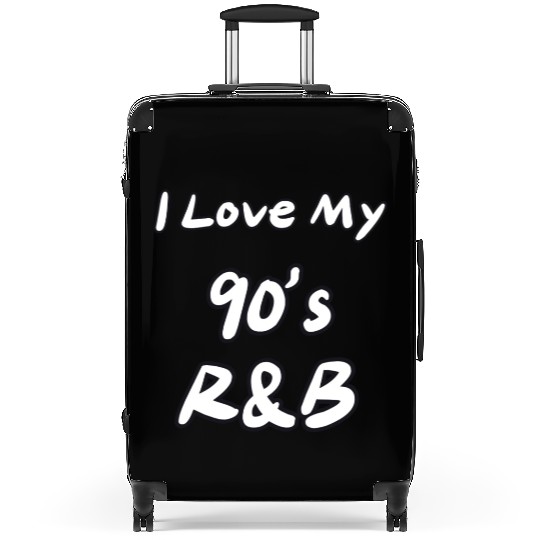 I love my 90's R&B Suitcases