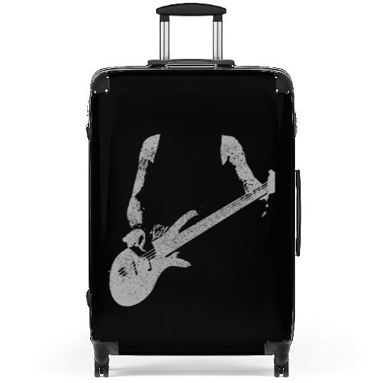 Guitar Player Gift Vintage Guitarist Suitcases