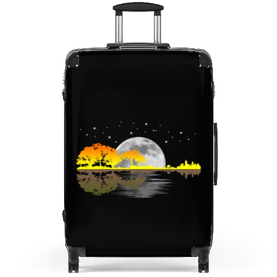 Guitar Player Gift Vintage Guitarist Suitcases