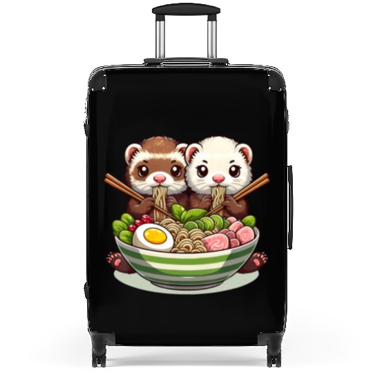 Ferret Ramen Noodle Japanese Kawaii Anime Gifts Suitcases