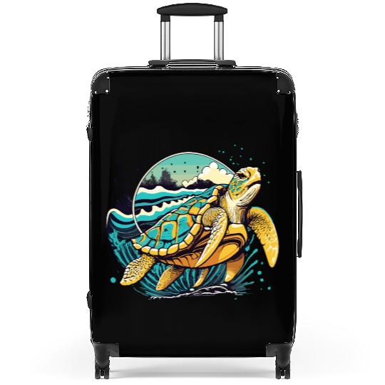 green sea turtles Suitcases