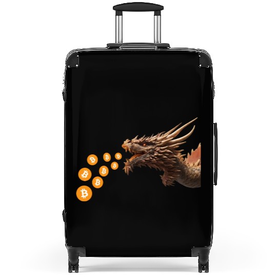 Bitcoin dragon Suitcases