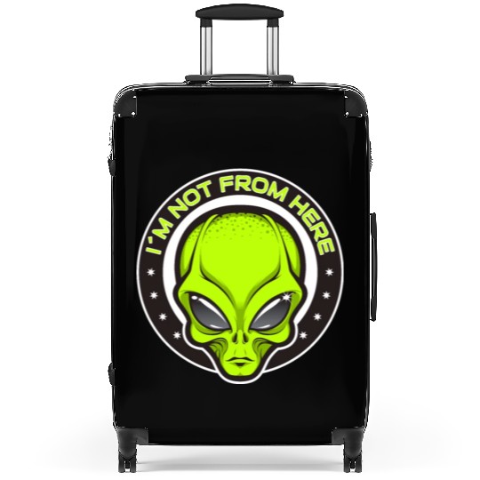 Alien, Aliens, UFO, UAP, Space Unknown Flight Suitcases