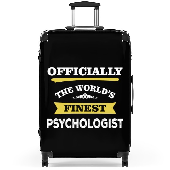 The World's Finest Psychologist Suitcases