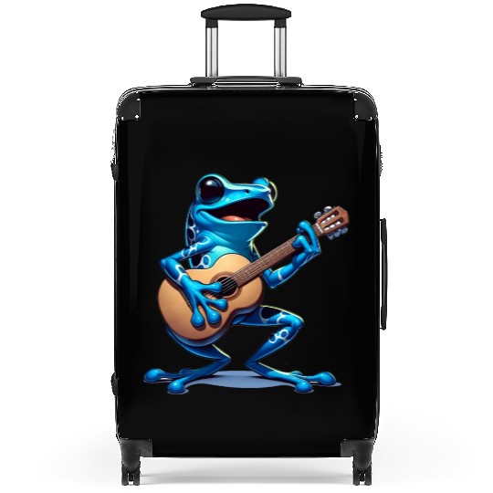 Poison dart frog guitar Suitcases
