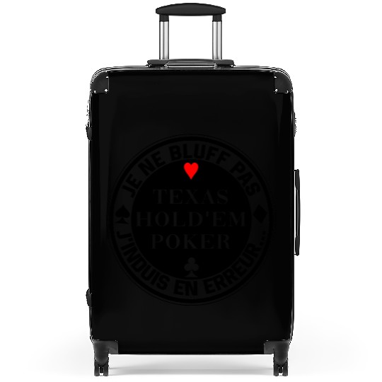 Poker player Texas Hold'em gift Suitcases
