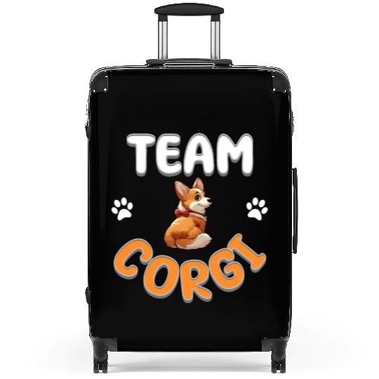 Team Corgi Crew Suitcases