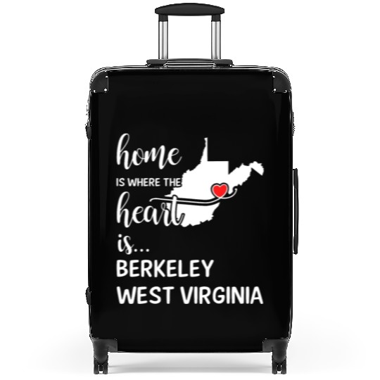 Berkeley County West Virginia Is Where My Heart Is Suitcases