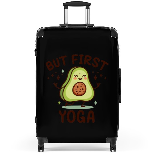 Copy of BUT FIRST YOGA Suitcases